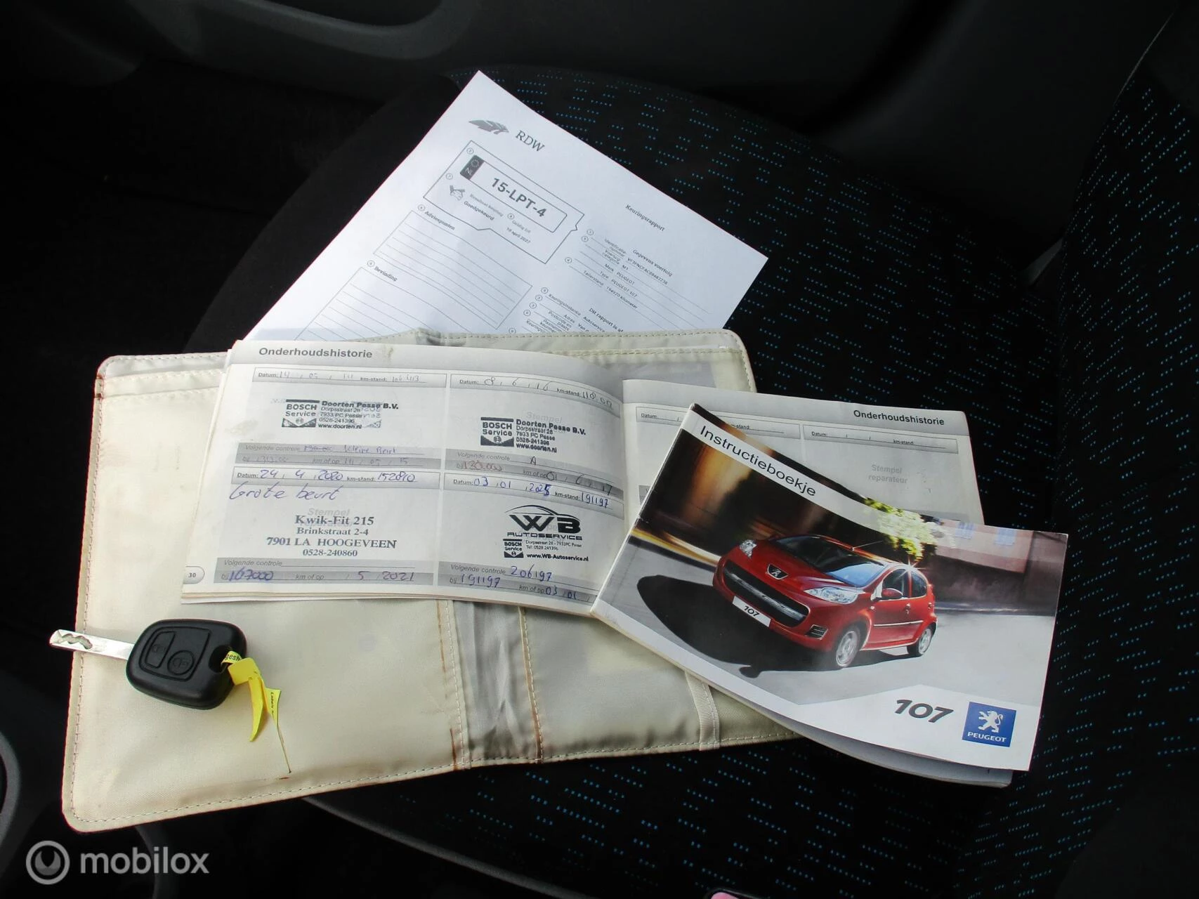 Hoofdafbeelding Peugeot 107