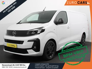 Hoofdafbeelding Opel Vivaro Opel Vivaro 1.5 Diesel 120 S&S L3 Apple Carplay /  Android Auto Parkeersensoren V+A Trekhaak Camera Navigatie Cruise Control LED koplampen houten afwerking laadruimte