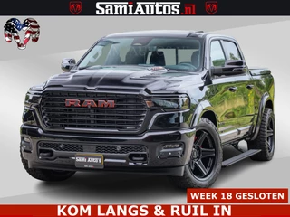 Dodge Ram 1500 Night Premium | Full Option | De Meest Luxe Pick-Up in zijn Klasse | Comfortabele Dubbele Cabine met Royale 5 Zitplaatsen | BPM vrij | Nu Leverbaar uit Voorraad | Voorraad Nr 2287 - 3384