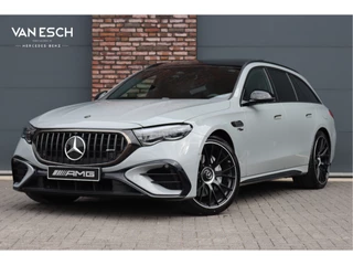 Hoofdafbeelding Mercedes-Benz E-Klasse Mercedes-Benz E-Klasse Estate AMG 53 4MATIC+ | 585pk | MBUX Hyperscreen | Achterasbesturing | Distronic | Memory | Burmester | Digital Light | Trekhaak | Surround Camera | Verwarmd Stuurwiel | AMG-Nightpakket | Augmented Reality |