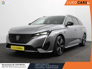 Peugeot 308 SW 1.6 Plug-in Hybrid 225 GT Automaat Navigatie Apple Carplay/Android Auto Camera Parkeersensoren Adaptive Cruise Control Stoelverwarming FULL LED Climate Control Virtual Cockpit Lichtmetalen velgen
