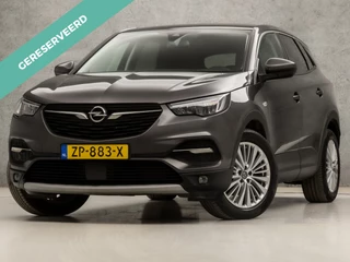 Hoofdafbeelding Opel Grandland X Opel Grandland X 1.2 Turbo Innovation (APPLE CARPLAY, GROOT NAVI, CLIMATE, LEDER, CAMERA, SPORTSTOELEN, GETINT GLAS, ELEK ACHTERKLEP, KEYLESS, NIEUWSTAAT)