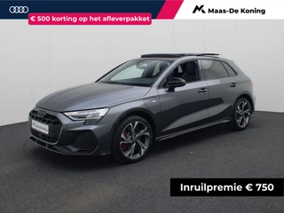 Audi A3 Sportback 45 TFSIe 272PK S Line Competition · Panoramadak · Drive select · Camera + Parkeersensoren · Garantie tot april 2027