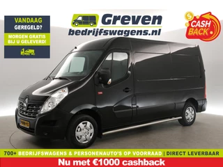 Renault Master T35 2.3 dCi L2H2 | Airco | Camera | Cruise | Trekhaak | Navigatie | PDC | 3 Persoons 