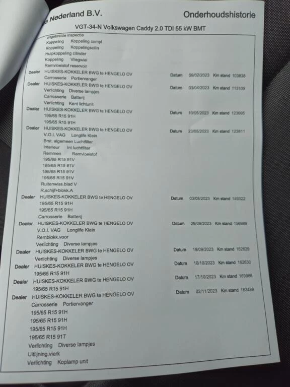 Hoofdafbeelding Volkswagen Caddy