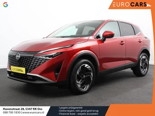 Nissan Qashqai 1.3 MHEV Automaat N-Connecta | Navigatie | Climate Control | Sfeerverlichting | Camera 360 | Led | Dab | Verwarmde voorstoelen | Adaptive Cruise Control | Digitale Cockpit | Lichtmetalen Velgen