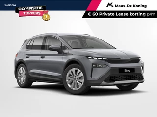 Hoofdafbeelding Škoda Elroq Škoda Elroq Business Edition Elektromotor 210 kW / 286 PK SUV Graphite Grey | Trekhaak | 3000,- inruilpremie