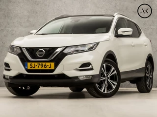 Hoofdafbeelding Nissan QASHQAI Nissan QASHQAI 1.2 N-Connecta (PANORAMADAK, NAVIGATIE, CLIMATE, 360 CAMERA, KEYLESS, SPORTSTOELEN, GETINT GLAS, XENON, CRUISE, NIEUWE APK, NIEUWSTAAT)