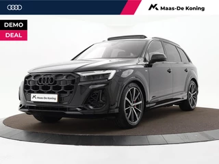 Audi Q7 55 TFSI e quattro Pro Line S 394 PK ·Leder bekleding · Assistentie. plus, remote park · Head-Up display · Glazen panorama dak · Bang & Olufsen