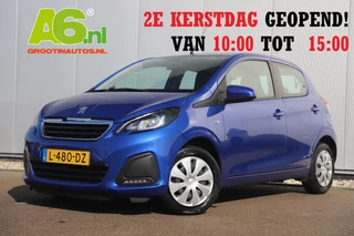 Peugeot 108 1.0 e-VTi Active 5-deurs Radio Bluetooth Airco Blauw Metallic Elektrische Ramen