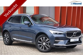 Volvo XC60 T6 Recharge AWD Ultimate Bright | Long Range | Stoelverwarmig | Trekhaak | 360° Camera | Leder | Pilot Assist | Keyless