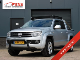 Hoofdafbeelding Volkswagen Amarok Volkswagen Amarok 2.0 TDI Plus Highline BlueMotion NAVI! LEER! STOELVERWARMING! CRUISE! AIRCO! TREKHAAK!