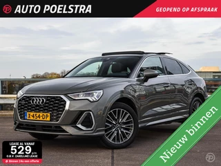 Audi Q3 Sportback 40 TDI quattro 190 PK S edition Panoramadak Matrix LED Camera Trekhaak Apple CarPlay Android Auto DAB Stoelverwarming