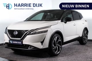 Hoofdafbeelding Nissan QASHQAI Nissan QASHQAI 1.3 MHEV 158 PK Xtronic Tekna Plus - Automaat | Pano | Dig. Cockpit | Adapt. Cruise | Stoel-+stuurverw. | 360 Camera | Bose | NAV + App. Connect | Auto. Airco | LM 20" | Elek. Klep | 4827