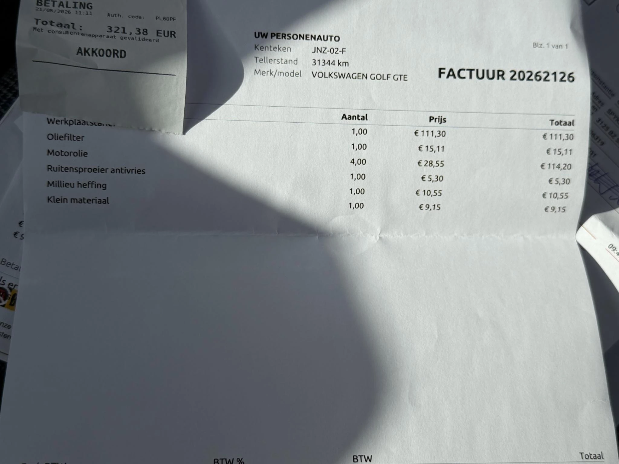 Hoofdafbeelding Volkswagen Golf