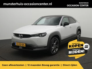 Mazda MX-30 e-SkyActiv 145 First Edition 36 kWh - SOH 92,4% - RIJKLAARPRIJS - Volledig Elektrisch! - All Seasonbanden - Achteruitrijcamera - Adaptive Cruise Control - Head-up Display