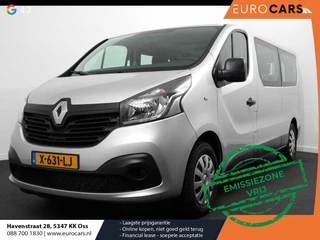 Renault Trafic Passenger 1.6 dCi Grand Authentique Energy incl. BPM/ BTW  L2H1 8 persoons !  Navigatie Airco voor en achter Parkeer sensoren Cruise Control Bumpers in kleur