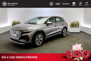 Hoofdafbeelding Audi Q4 e-tron Audi Q4 e-tron 35 170pk Advanced edition 55 kWh | Navigatie, Cruise Control,  19" LM Velgen |
