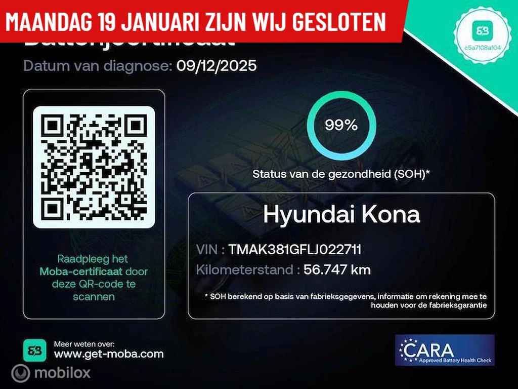 Hoofdafbeelding Hyundai Kona