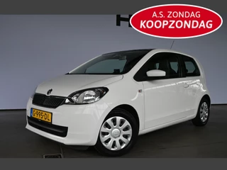 Hoofdafbeelding Škoda Citigo Škoda Citigo 1.0 Greentech Tour Navigatie Airco Cruise control PDC Stoelverwarming 100% Onderhouden Inruil Mogelijk!