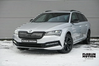 Skoda Superb 1.4 TSI iV Sportline Business | Pano | Led | Trekhaak | PHEV | Stoel en stuurwielverw. | CarPlay