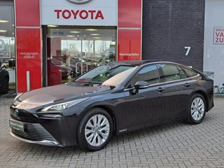 Hoofdafbeelding Toyota Mirai Toyota Mirai DYNAMIC WATERSTOFAUTO KEYLESS JBL-AUDIO STOELVERW. APPLE/ANDROID CLIMA CAMERA AD-CRUISE REGENSENSOR
