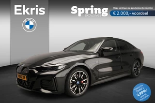 BMW i4 Gran Coupe M50 | M-Sportpakket | LED | Leder | HUD | Schuifdak | Elektr. zetels | Keyles go | DAB | Hifi speakers | Alu 19 inch