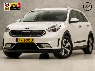 Kia Niro 1.6 GDi Hybrid DynamicLine 142Pk Automaat (APPLE CARPLAY, NAVIGATIE, CLIMATE, CAMERA, GETINT GLAS, SPORTSTOELEN, LEDER, LANE ASSIST, NIEUWE APK, NIEUWSTAAT)