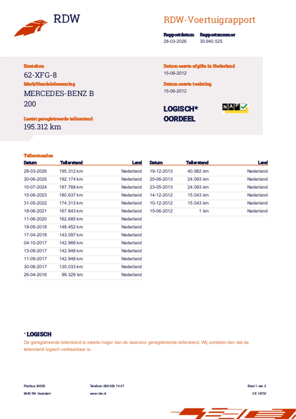 Hoofdafbeelding Mercedes-Benz B-Klasse