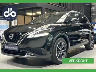 Nissan Qashqai 1.3 MHEV 158pk AUTOM. Xtronic Tekna Plus PANO I 360 CAMERA I LUXE LEER + VERWARMD
