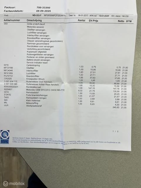 Hoofdafbeelding Ford Mondeo