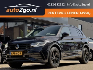 Volkswagen Tiguan 1.4 TSI AUT6 EHYBRID 3X R-LINE + BLACK-EDITION PANODAK LEDER NAVI CAMERA DIGI-DASH APPLE=CARPLAY LED LMV PDC