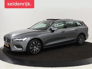Volvo V60 2.0 B4 Inscription | Panoramadak | Trekhaak |  Leder | Stoel & stuurverwarming | Head-Up | Adaptive cruise | Harman/Kardon | 360 camera | Carplay | Navigatie | Memory | Full LED | Keyless