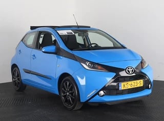 Toyota Aygo 1.0 X-WAVE CABRIOLET 1e EIG AIRCO LM BIJNA 2017 GARANTIE TOT 11-2026 CAMERA.