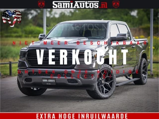 Dodge Ram 1500 Laramie Night 5,7 V8 402PK | Krachtige Hemi | Zeer Rijk Uitgevoerd | Comfortabele Dubbele Cabine met Royale 5 Zitplaatsen | Granite Crystal |  BPM vrij | Nu Leverbaar uit Voorraad | Voorraad Nr 2371 - 2297