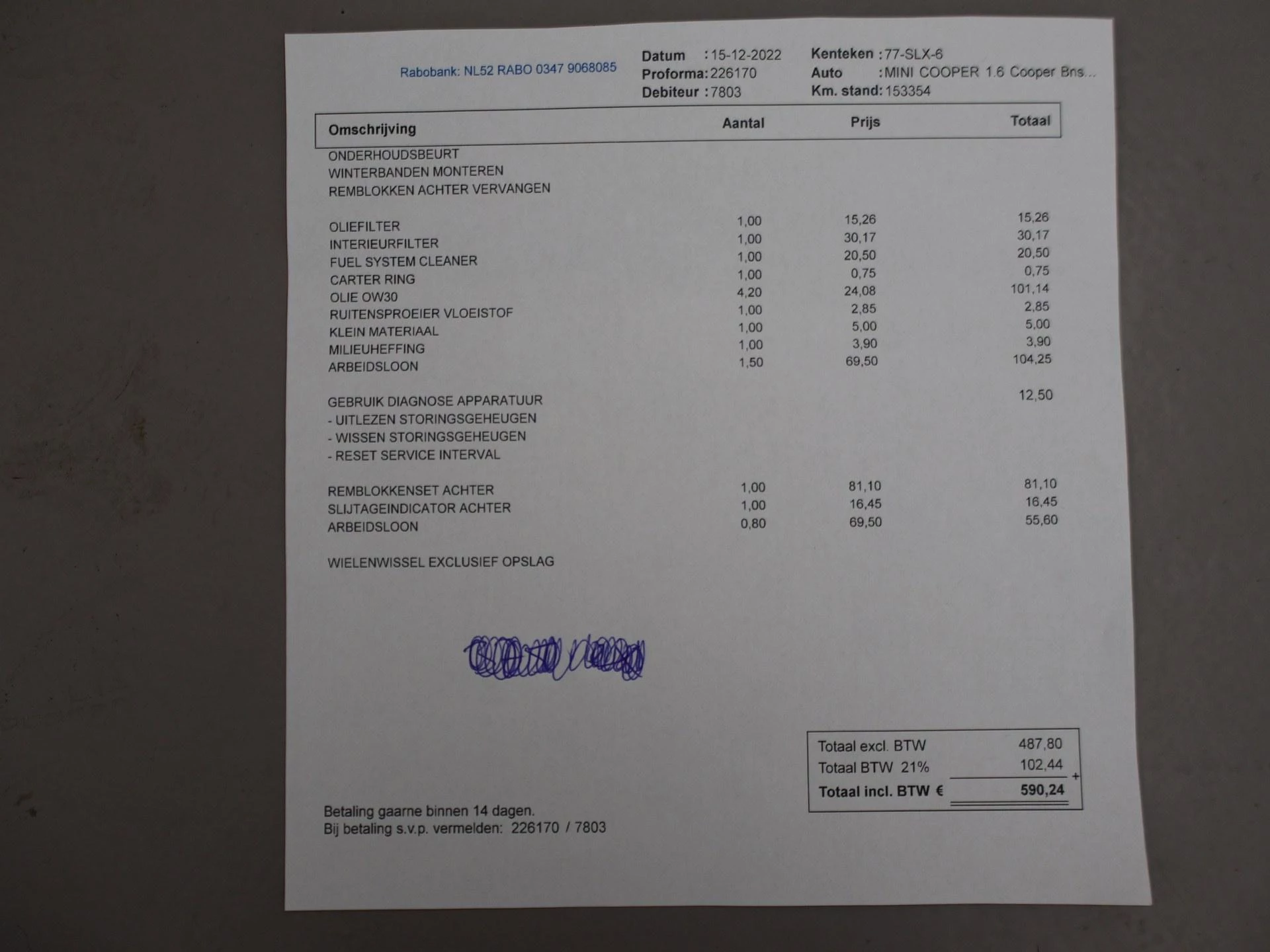 Hoofdafbeelding MINI Cooper