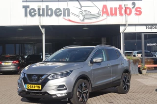 Nissan Qashqai 1.3 DIG-T Tekna NAP, Panoramadak, Navigatie, Automaat, Lederen interieur, Stoelverwarming, Climate control, 360 Camera, Adaptieve Cruise control