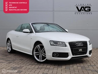 Audi A5 Cabrio 2.0 TFSI S Line Leer Xenon Nekverwarming 2e eigenaar NL auto!