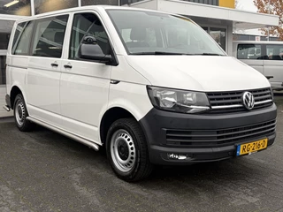 Volkswagen Transporter Kombi 2.0 TDI DSG Automaat L1H1 BTW en BPM vrij Euro 6 Airco Cruise control Trekhaak PDC 1e eigenaar Personenbus Marge Kombi Combi Tourer Groepsvervoer Ideaal voor ombouw naar Camper