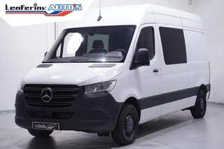 Mercedes-Benz Sprinter 314 CDI 143 pk L2H2 Dubbel Cabine Airco Luchtvering, Cruise Control, Trekhaak met opstap, 5-Zits