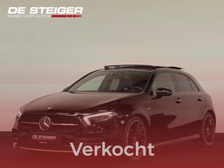 Mercedes-Benz A-klasse 200 AMG Blackpack Pano Multibeam Sfeer