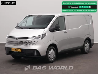Maxus eDeliver 7 Elektrisch L1H1 450km WLTP Stad 77kWh 204PK Snelladen LED ACC Airco Cruise Camera Parkeersensoren L1 Airco