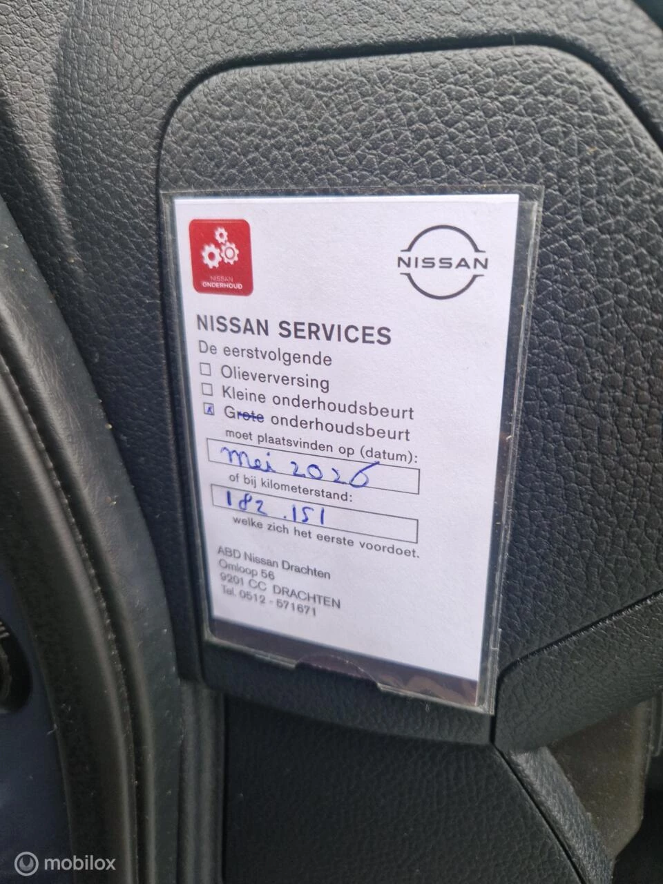 Hoofdafbeelding Nissan Note