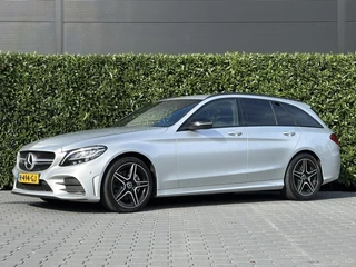Mercedes C-klasse Estate 160 Business Solution AMG Limited, FACELIFT, NL AUTO, NAP LOGISCH, DIGITAL, LEDER, CAMERA, STOELVERWARMING, ECC-AIRCO, ELEKTRISCHE KOFFERKLEP, LICHTMETAAL 18"