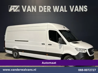 Mercedes-Benz Sprinter 316 CDI 164pk 9G-Tronic Automaat L3H2 Euro6 Airco | Camera | Chauffeursstoel | Apple Carplay Cruisecontrol, Android Auto, Stoelverwarming, 270 Graden Achterdeuren, Parkeersensoren, Bijrijdersbank