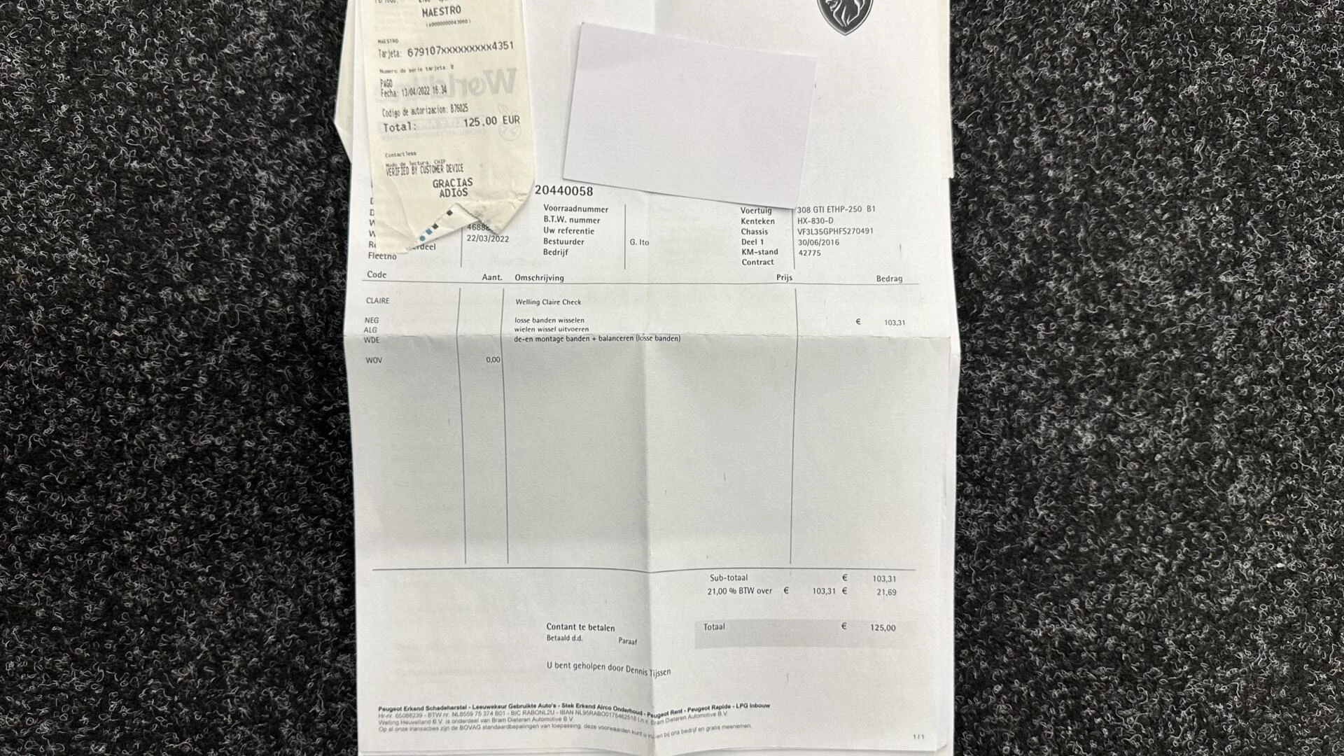 Hoofdafbeelding Peugeot 308