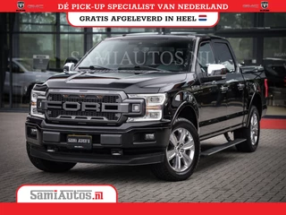 Ford F-150 USA PLATIMUM 3.5 V6 Black On Black | SuperCrew | Lpg | Cover | Pano | Face Lift | 82000 km | 5 Persoons Dubbele Cabine |