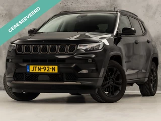 Jeep Compass 4xe 240 Plug-in Hybrid Electric Sport 240Pk Automaat (VIRTUAL COCKPIT, APPLE CARPLAY, GROOT NAVI, KEYLESS, CAMERA, SPORTSTOELEN, LEDER, GETINT GLAS, ADAPTIVE CRUISE, NIEUWSTAAT)