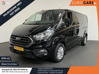 Ford Transit Custom 300 2.0 TDCI L2H1 Limited Dubbele cabine  Navi| Airco| 2 Schuifdeuren | Trekhaak| PDC| Carplay| DAB|