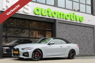 BMW 4 Serie Cabrio 430i | M-SPORT | LASER | MEMORY | AIRSCARF | STUURVERW | LEDER | CARPLAY | CAMERA |